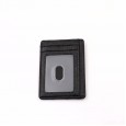 The new card holder cross pattern anti-theft brush RFID card sleeve men's fashion card holder