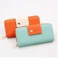 Hot Selling New Wallet Asuka Buckle Long Wallet Korean Version Large Capacity Mobile Phone Bag Lady Clutch Bag