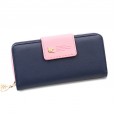 Hot Selling New Wallet Asuka Buckle Long Wallet Korean Version Large Capacity Mobile Phone Bag Lady Clutch Bag