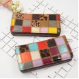 Zipper parquet ladies wallet long fashion multi-function large-capacity Korean women's clutch bag