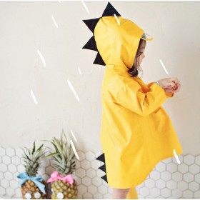 Smally dinosaur raincoat children girls boys kindergarten students baby kids children kindergarten poncho