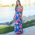 Summer women's skirt skirt sling back beach dress