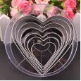 Aimanwu environmentally friendly boxed stainless steel biscuit mold cutting mousse ring (optional shape)