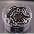 Aimanwu environmentally friendly boxed stainless steel biscuit mold cutting mousse ring (optional shape)