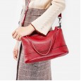 Spring and summer new leather female bag first layer cowhide bag ladies handbag shoulder messenger bag backpack