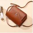 Crossbody small square bag female summer new wave retro hand carry shoulder bag Korean version messenger bag wild female bag
