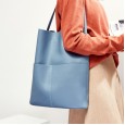 Bag female new style cowhide big shoulder bag fashion female bag tote female bun bag