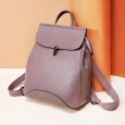 Female bag new fashion schoolbag backpack leather female bag first layer cowhide shoulder bag female first layer cowhide bag