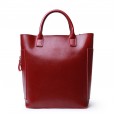 Leather bucket bag new wild casual bag simple fashion shoulder diagonal bag cowhide portable lady bag