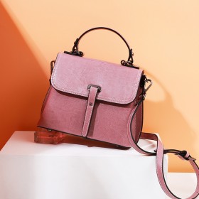 Bag women's new leather handbags fashion slung killer bag retro shoulder portable ladies bag