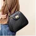 Chain crossbody bag female new fashion small fragrant style wild wild diamond female bag small black bag