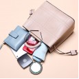 Ladies bag leather leather bag summer new fashion wild crossbody first layer cowhide large capacity handbag atmosphere
