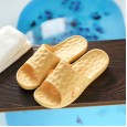 Anti-slip couple water cube home bathroom bath home slippers silver ion antibacterial