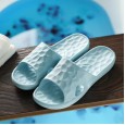 Anti-slip couple water cube home bathroom bath home slippers silver ion antibacterial
