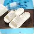 Anti-slip couple water cube home bathroom bath home slippers silver ion antibacterial