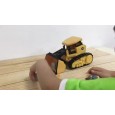 Heavy-duty bulldozer engineering vehicle site simulation scene set configuration rich sound and light simulation