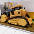 Heavy-duty bulldozer engineering vehicle site simulation scene set configuration rich sound and light simulation