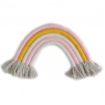 Large Nordic rainbow hand-woven ornaments decorative pendant kindergarten children's room window wall mounting