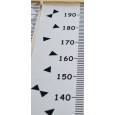 Explosion models children's height measurement ruler children's room decoration wall hanging photo props