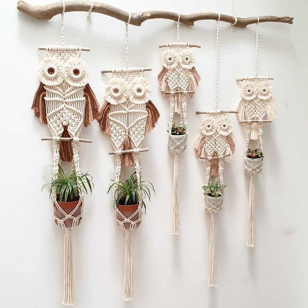 Explosion Nordic style owl mural children's room decorations handmade creative ornaments home wall decoration