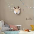 Explosive Nordic style animal headdress Christmas deer polar bear toy plush decoration children's room ornaments