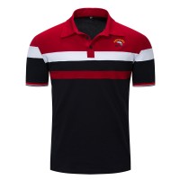 New spring and summer men's polo shirt men's lapel T-shirt 033