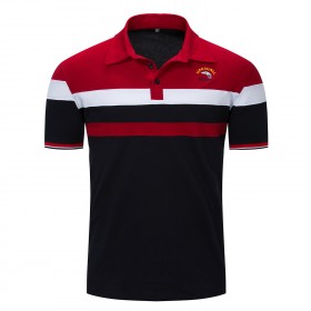 New spring and summer men's polo shirt men's lapel T-shirt