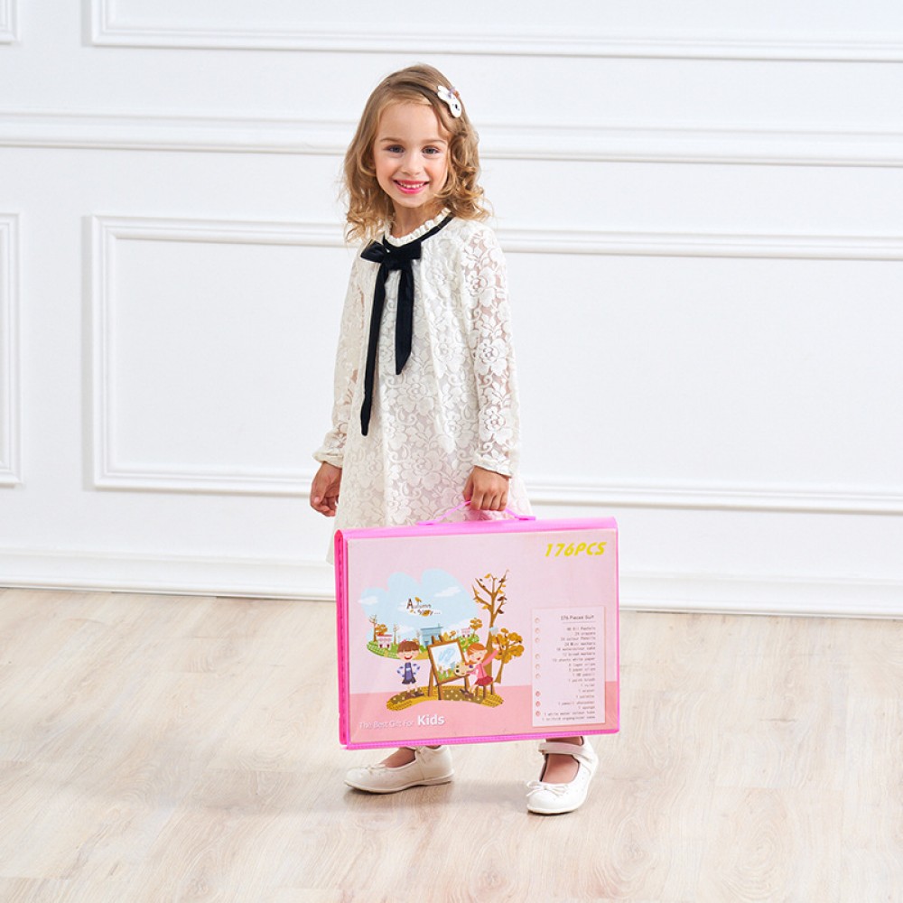 Painting gift box learning stationery gift art supplies painting children's brush watercolor pen set