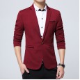 Casual suit men's large size small suit Korean version of the jacket will be Western male