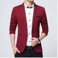 Casual suit men's large size small suit Korean version of the jacket will be Western male