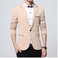 Casual suit men's large size small suit Korean version of the jacket will be Western male