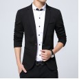 Casual suit men's large size small suit Korean version of the jacket will be Western male