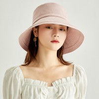 Spring and summer big eaves fisherman hat spring and summer cover the sun sunscreen hat men and women leisure outdoor travel foldable basin hat tide