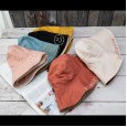 Sun hat female sunscreen big brim hat summer Korean version wild Japanese double-sided smiley wild student fisherman hat