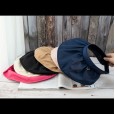 Hat female wild sunscreen cover face sun hat tide shell hat anti-UV shade empty top hat summer