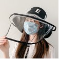 New detachable mask anti-spray sun hat summer hollow protection fisherman hat sunscreen dust basin hat