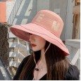New detachable mask anti-spray sun hat summer hollow protection fisherman hat sunscreen dust basin hat