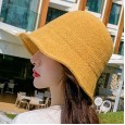 New fashion fisherman hat female basin hat sun hat collapsible art hat