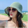 New fashion fisherman hat female basin hat sun hat collapsible art hat