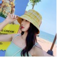 New fashion summer folding fisherman hat female cute basin hat sun hat sun hat