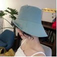 Hat female summer wild travel sun hat sun protection big face cover fisherman hat female autumn