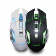 The new Q13 wireless mouse 2.4GH charging mute 4 files game office home mouse colorful glow