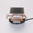 Minus 30 degrees Ferris wheel blue light motherboard CPU radiator fan 2 copper tube suitable for 55/10/1151