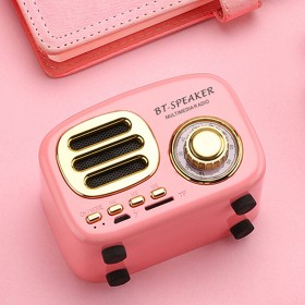 FT-BT02 Little Prince Mini Wireless Bluetooth TF Card Retro Computer Speaker Smart Outdoor Portable Audio