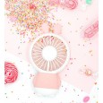 The new exquisite rabbit mini handheld fan hot sale Dharma bear night light usb rechargeable fan