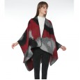 Hot sale new scarf imitation cashmere split shawl female fashion camouflage warm shawl