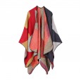 Hot selling new fashion street warmth color matching faux cashmere scarf scarf shawl