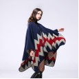 Hand-stitched thickening lengthened open long-selling cloak air conditioning warm decoration shawl scarf