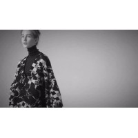 Autumn and winter new front and back wear printed imitation cashmere ethnic fringed cape cloak