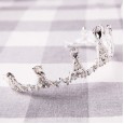 Children's hair accessories crown headdress princess headband flower girl headband girls hair accessories rhinestone crown performance spring and summer new